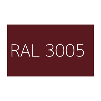 Łącznik parapetu dwustronny 48cm wiśnia bordo ral 3005
